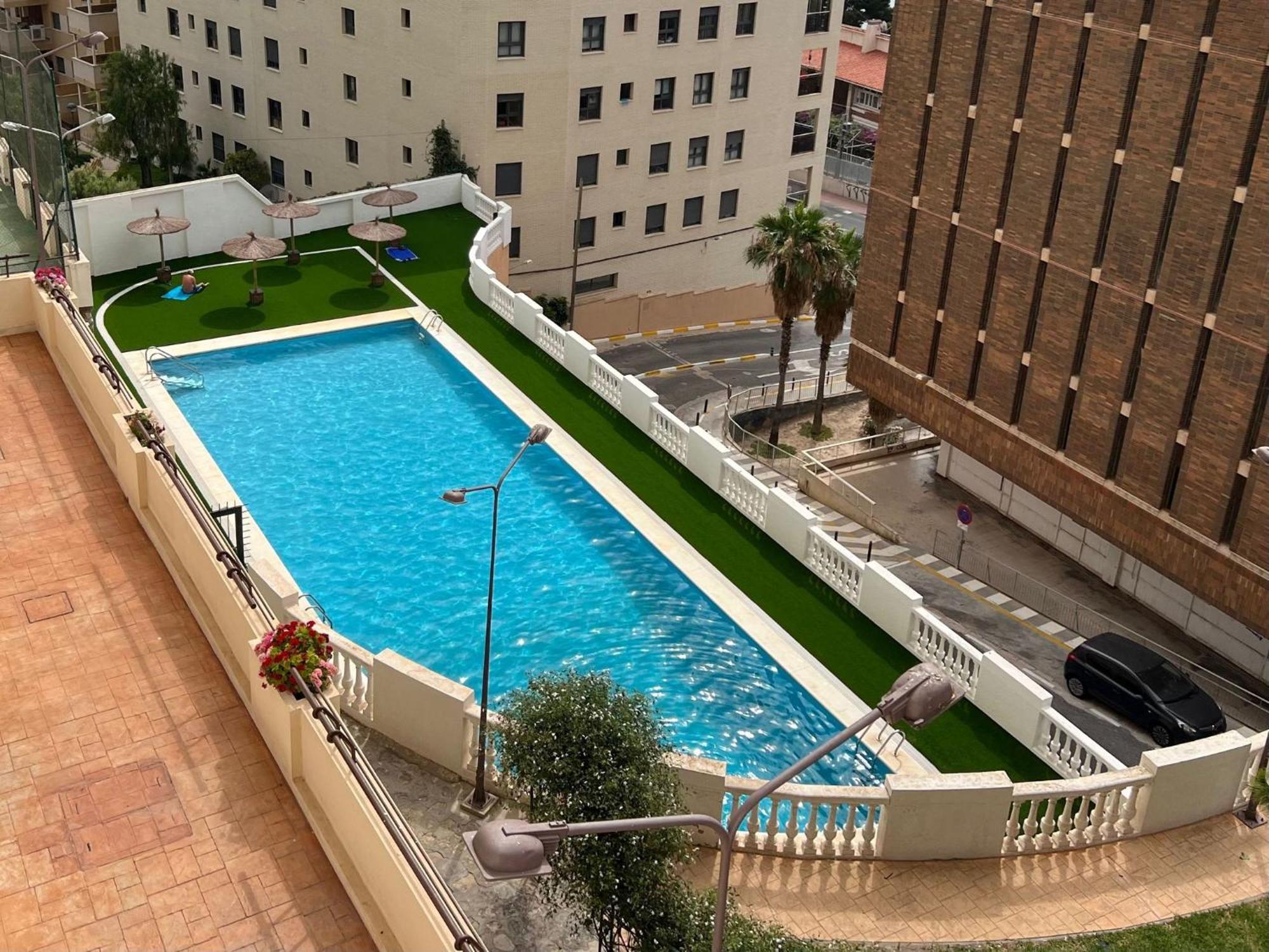 Mirando Al Mar Lägenhet Alicante Exteriör bild